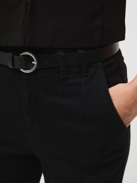 Medicine jeansy damskie kolor czarny