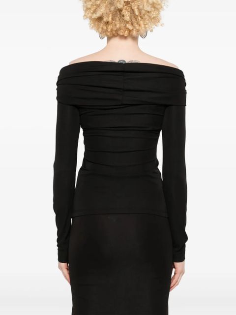 TWINSET off-shoulder blouse - Black
