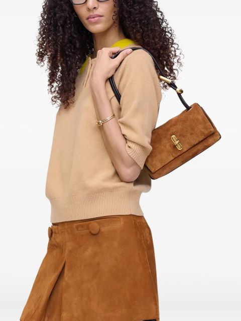 Marc Jacobs small suede shoulder bag - Brown