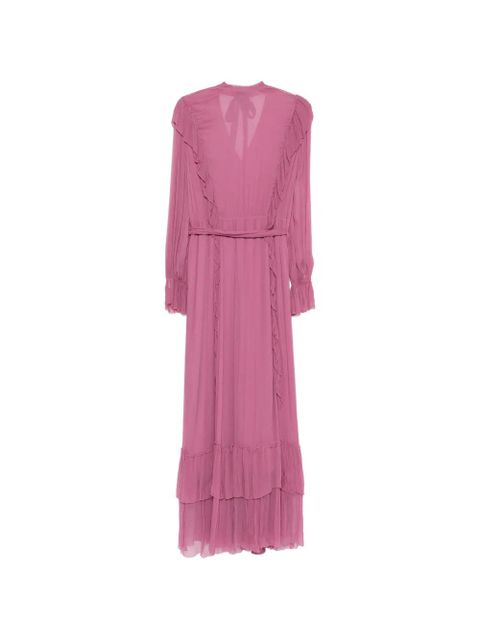 PINKO ruffled-detail maxi dress - zdjęcie produktu nr 2