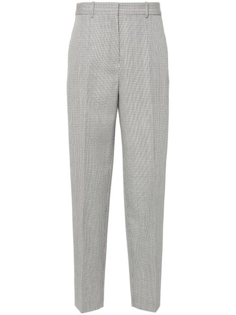 Jil Sander checked tailored trousers - Grey - zdjęcie produktu nr 1