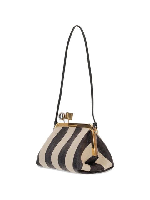 Jacquemus Berlingot striped shoulder bag - Neutrals