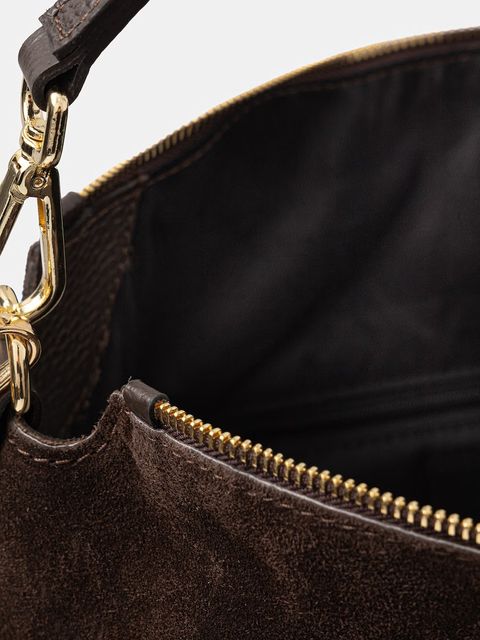 Answear.LAB torebka zamszowa