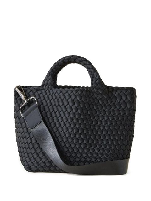 NAGHEDI woven small tote bag - Black - zdjęcie produktu nr 1