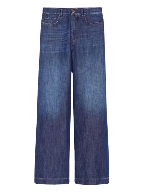 Weekend Max Mara wide-leg denim jeans - Blue - zdjęcie produktu nr 1