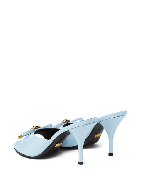 Versace 85mm Opera Bow stiletto-heel sandals - Blue