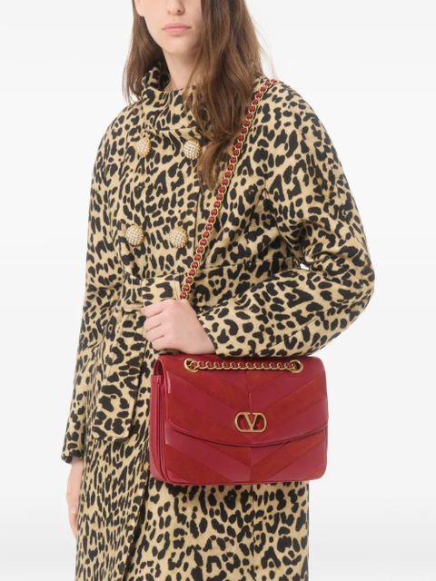 Valentino Garavani cloth coat in animalier print - Neutrals