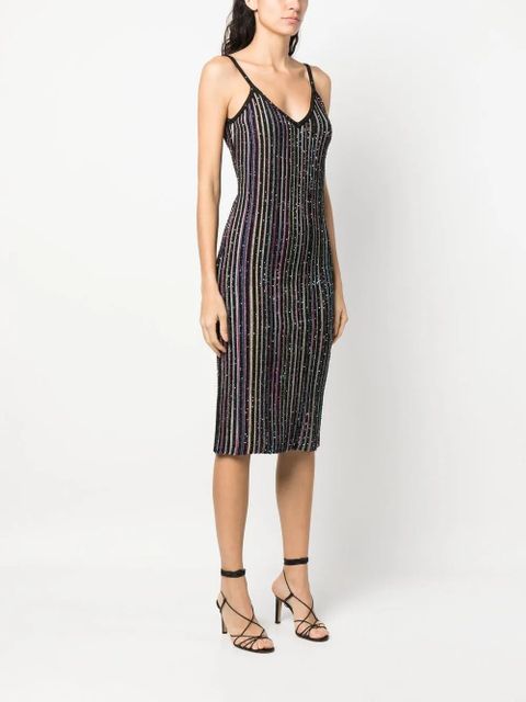 Missoni glitter-detailed knit dress - Black