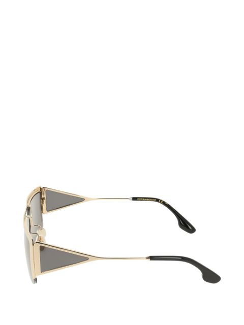 Victoria Beckham rectangle sunglasses - Gold