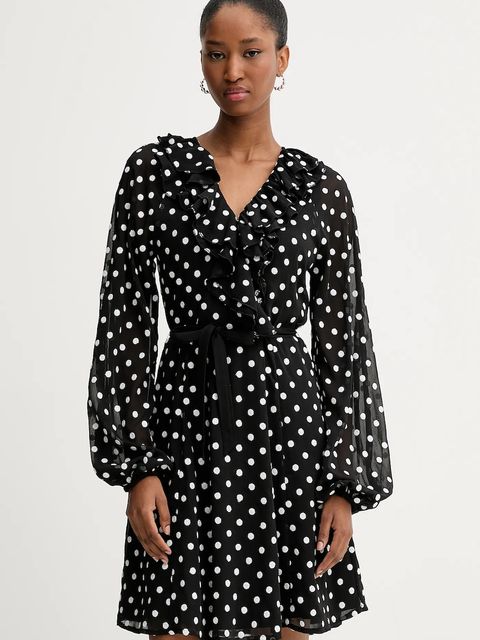 Rotate sukienka Chiffon Ruffle Mini - zdjęcie produktu nr 1