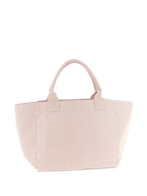 GANNI embroidered-raspberry tote bag - Pink - zdjęcie produktu nr 2