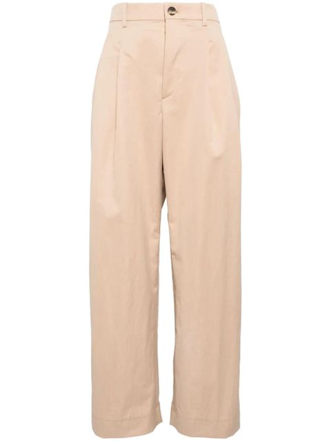 WARDROBE.NYC wide-leg tailored trousers - Brown - zdjęcie produktu nr 1
