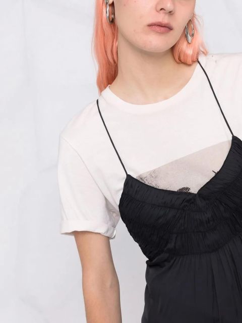 Zadig&Voltaire satin empire line dress - Black