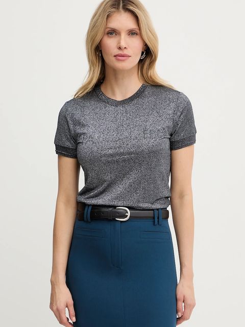 Patrizia Pepe t-shirt kolor szary 8K0278 K128 - zdjęcie produktu nr 1
