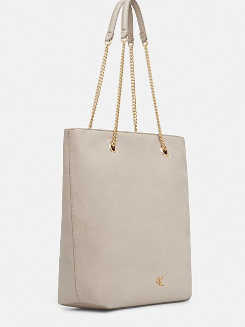 Calvin Klein torebka kolor beżowy LV04F3204G