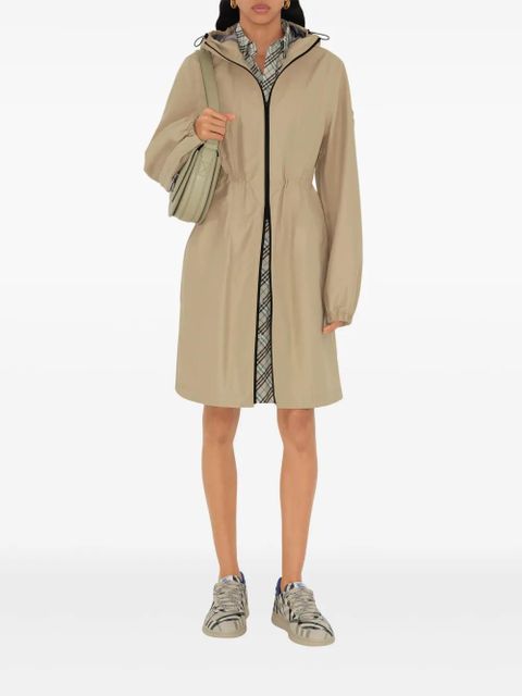 Burberry hooded coat - Neutrals - zdjęcie produktu nr 2
