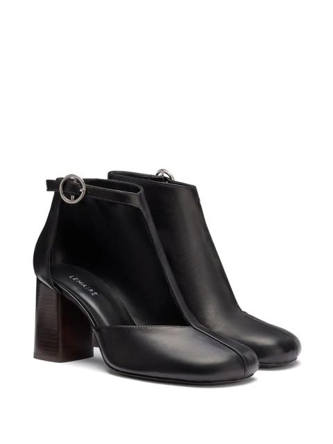 LEMAIRE 80mm Cut Out boots - Black - zdjęcie produktu nr 2