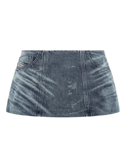 Diesel De-Nora denim mini skirt - Blue - zdjęcie produktu nr 1