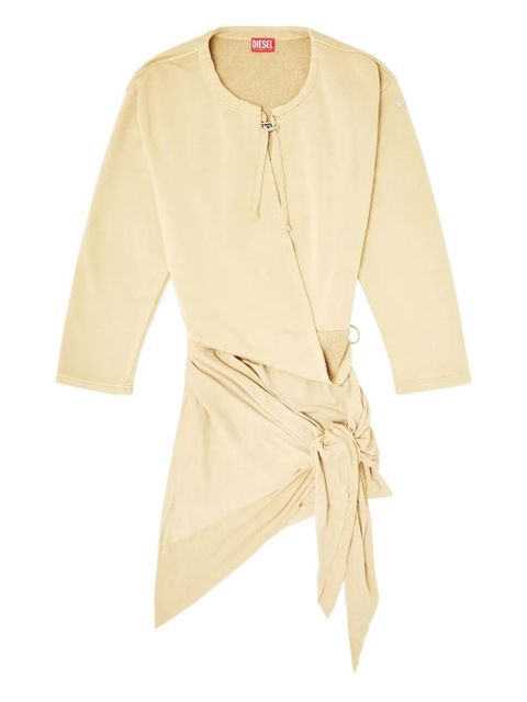 Diesel D-Creed drawstring wrap dress - Neutrals - zdjęcie produktu nr 1