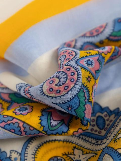 ETRO paisley-print scarf - White - zdjęcie produktu nr 2