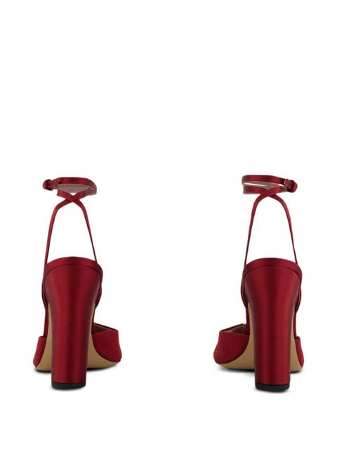 Paris Texas 100mm Lara h-hee sandals - Red