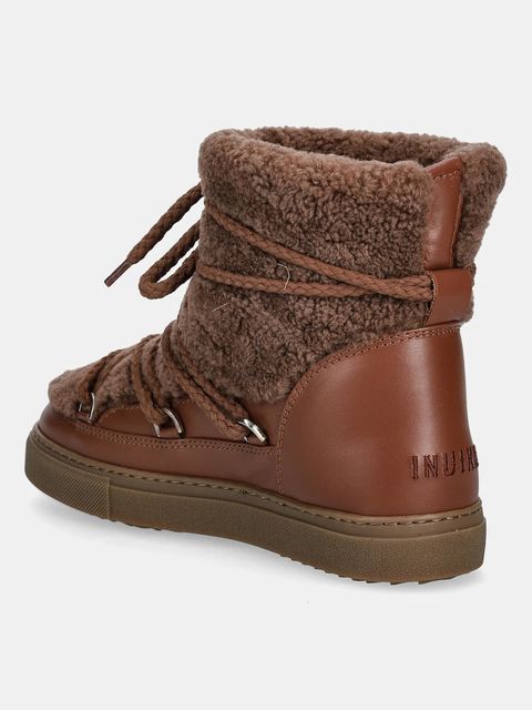 Inuikii sneakersy skórzane Curly kolor brązowy 1001.003.0281.150