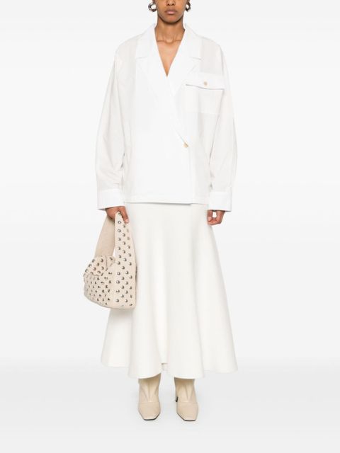 KHAITE Garth shirt - White - zdjęcie produktu nr 2