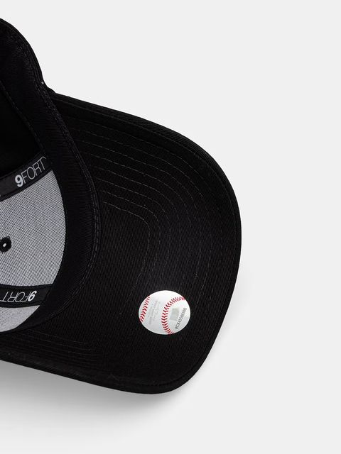 New Era czapka z daszkiem bawełniana SEQUIN WORDMARK 9FORTY®