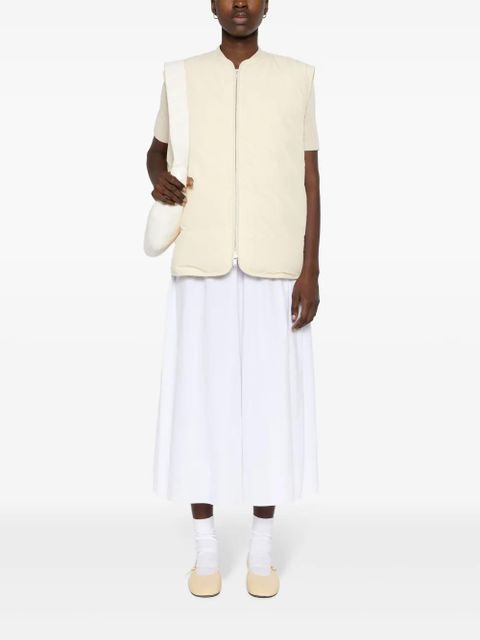Jil Sander padded zip-up gilet - Neutrals - zdjęcie produktu nr 2