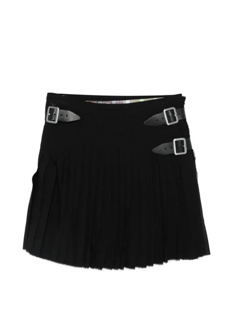 Vivienne Westwood Kilt buckle pleated mini skirt - Black - zdjęcie produktu nr 1