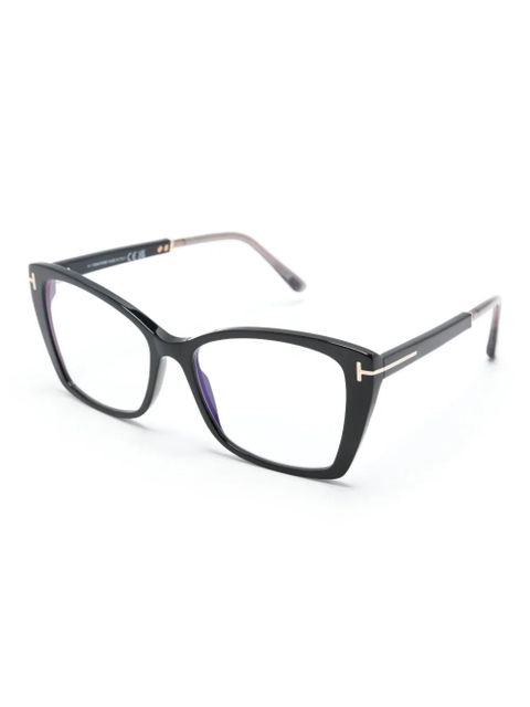 TOM FORD Eyewear cat-eye frame optical glasses - Black