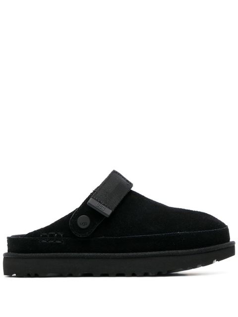 UGG touch-strap suede slippers - Black - zdjęcie produktu nr 1