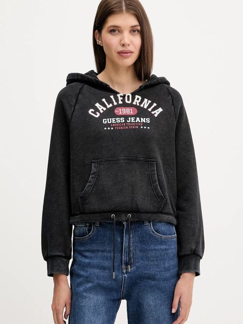 Guess Jeans bluza bawełniana - zdjęcie produktu nr 1
