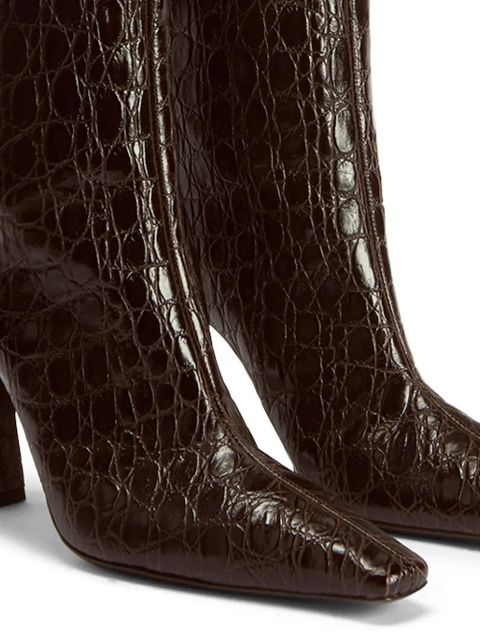 Giuseppe Zanotti 90mm Janiee Plus boots - Brown