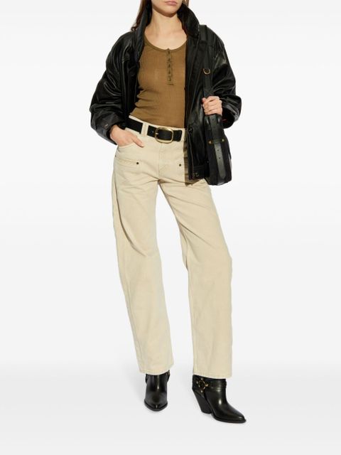 ISABEL MARANT Lamylic T-shirt - Green - zdjęcie produktu nr 2