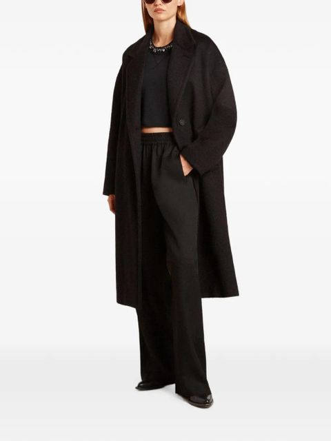 Golden Goose single-breasted welt-pocket coat - Black - zdjęcie produktu nr 2