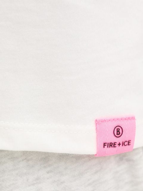 BOGNER Fire+Ice t-shirt bawełniany LOTTE damski kolor biały 54527308