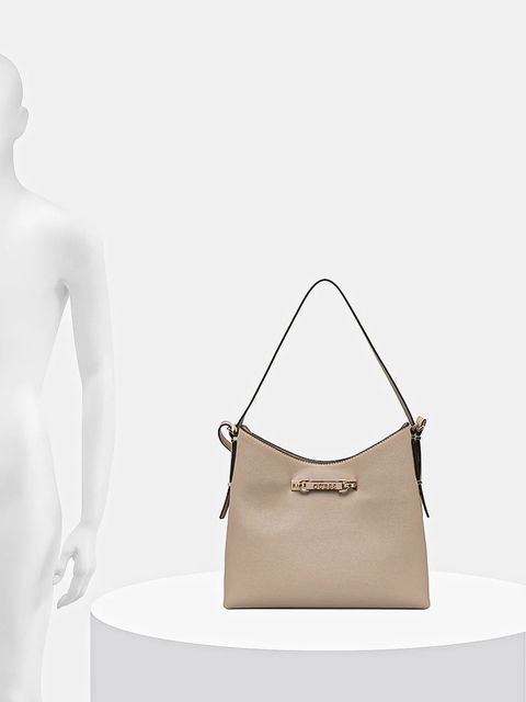 Guess torebka LEFIA kolor beżowy HWBG96 44020