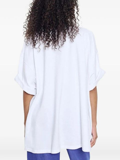 American Vintage logo-print Gixy T-shirt - White