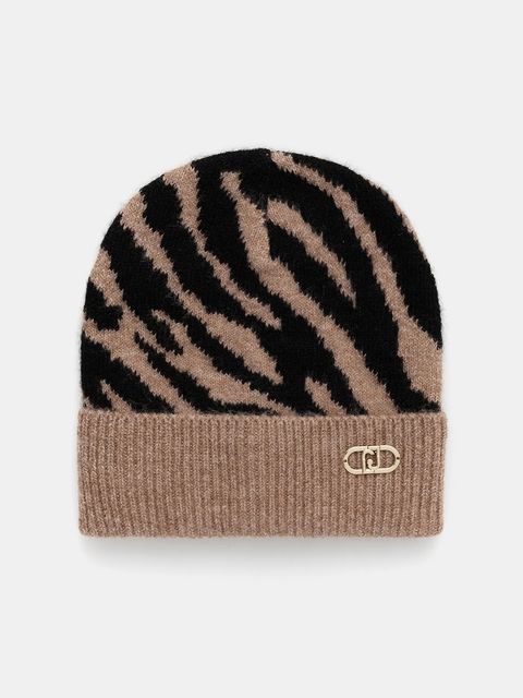 Liu Jo czapka kolor beżowy 2F5007.M0300 - zdjęcie produktu nr 1