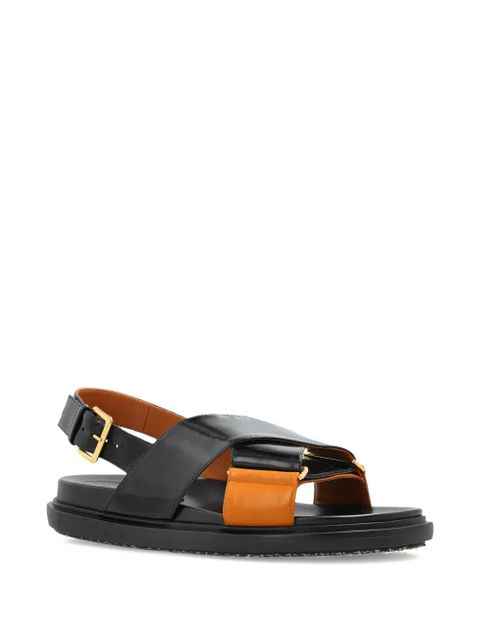 Marni criss-cross sandals - Black - zdjęcie produktu nr 2