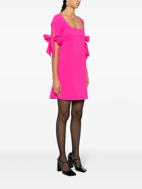 PINKO ribbon tie-detailed mini dress