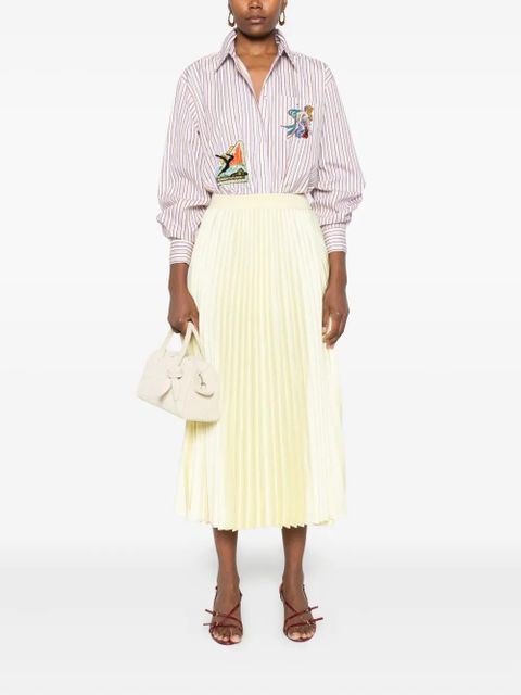 Simkhai pleated midi skirt - Yellow - zdjęcie produktu nr 2