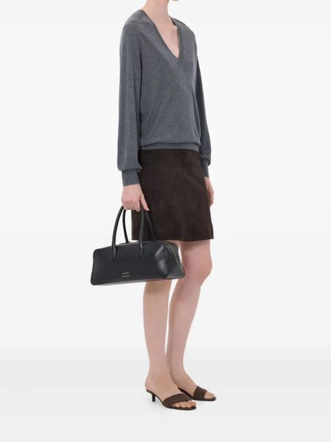 LouLou de Saison Juliolds V-neck ribbed sweater - Grey