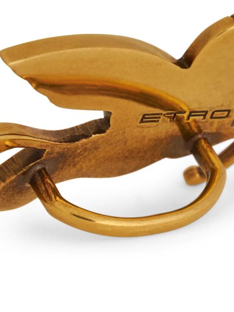 ETRO Pegaso-motif scarf pin - Gold