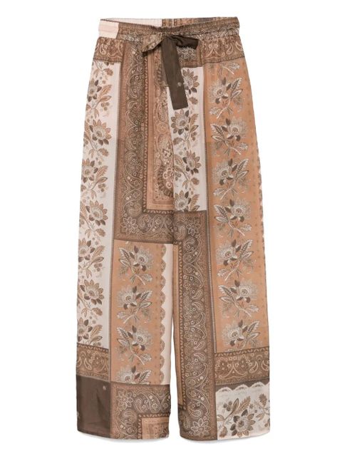 ZIMMERMANN Lucky trousers - Brown - zdjęcie produktu nr 1