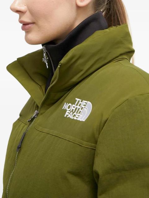 The North Face zip puffer jacket - Green