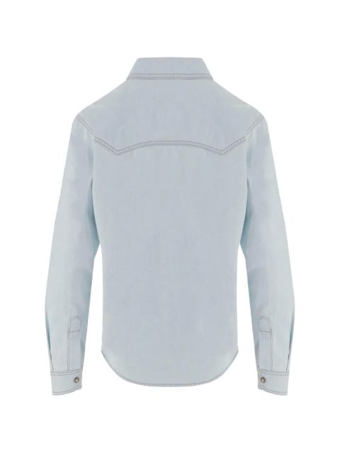 Versace chambray denim shirt - Blue - zdjęcie produktu nr 2