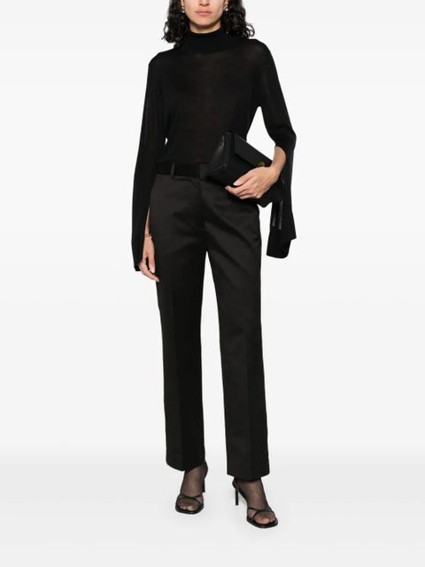 TOTEME knitted top - Black - zdjęcie produktu nr 2