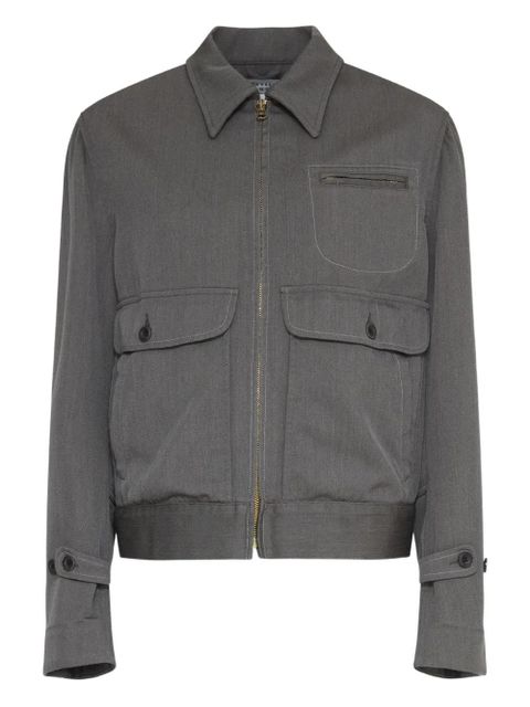 Maison Margiela zip-up jacket - Grey - zdjęcie produktu nr 1